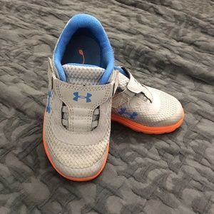 Boys Under Armour sneakers size 8